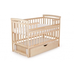 Ліжечко-трансформер Лодочка з шухлядою DeSon (TRANSFORMER), натуральне