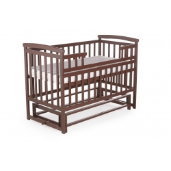 Ліжечко-трансформер Лодочка без шухляди DeSon (TRANSFORMER), горіх